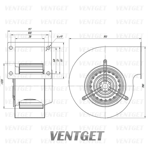 габаритные размеры quickair wr 120/60